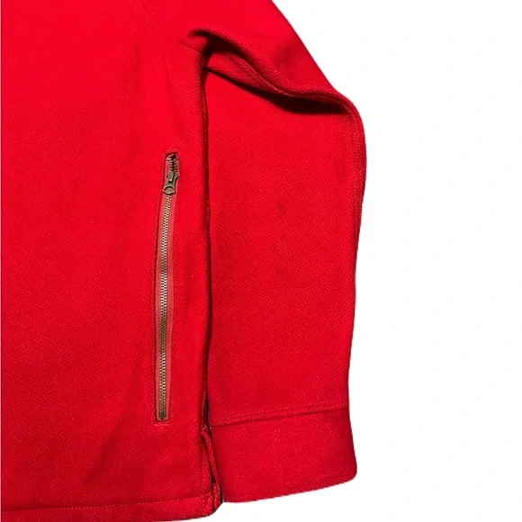 Vintage Polo Ralph Lauren Wool Mackinaw Cruiser Ski Togs Jacket Red Men’s Medium - Picture 9 of 12